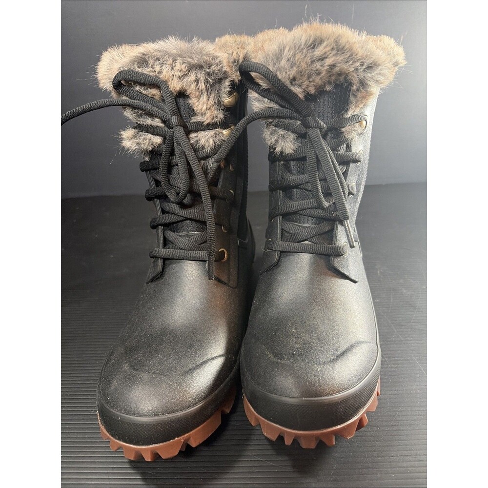 Bogs Arcata Trek Winter Boot Black - Women's Sz 8 - Picture 2 of 8